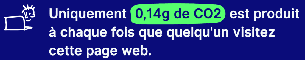 Voir le score carbone de niuweb.fr sur Website Carbon